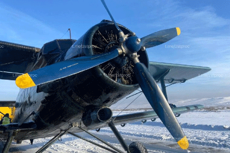 Самолет Ан-2 совершил вынужденную посадку в столице республики