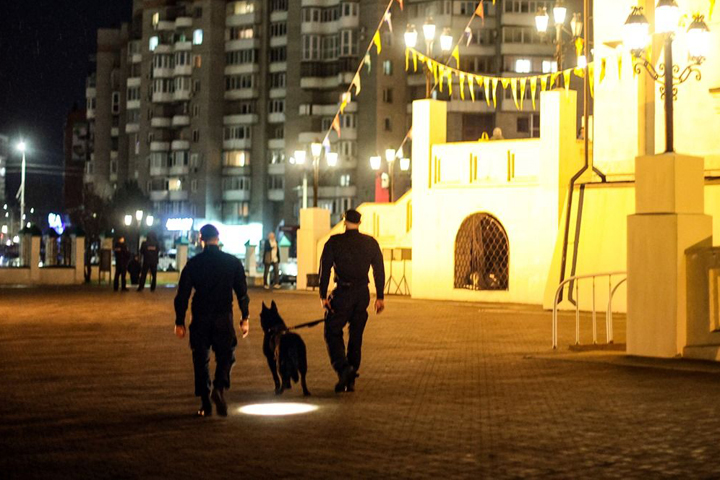В Хакасии росгвардейцы обеспечили безопасность  праздничных мероприятий в Пасхальную ночь 