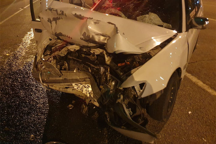 При столкновении автомобилей в Абакане пострадали 4 человека